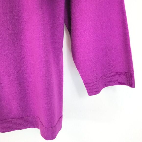 Lane Bryant Fitted 3/4-Sleeve Twist-Front Cutout Sweater Women's Plus Size 22/24 - Picture 2 of 12